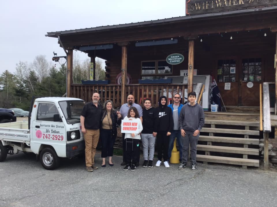 The Nicolazzo family on day one at Swiftwater Way Station